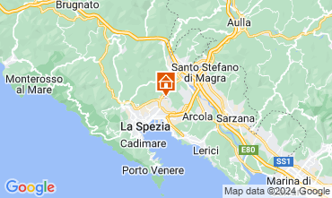 Mapa La Spezia Apartamento 71388