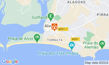 Mapa Alvor Apartamento 128142