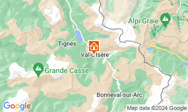 Mapa Val d'Isre Apartamento 121693