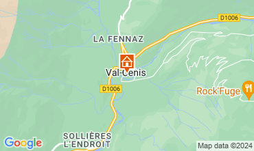 Mapa Termignon la Vanoise Apartamento 3319