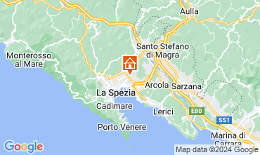 Mapa La Spezia Apartamento 79780