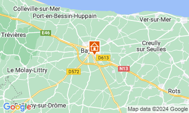 Mapa Bayeux Casa rural 78802