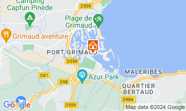 Mapa Saint Tropez Apartamento 5689