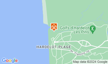 Mapa Hardelot Villa 50884