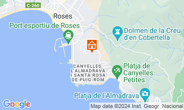 Mapa Rosas Apartamento 128767