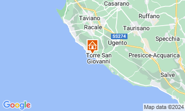 Mapa Ugento - Torre San Giovanni Villa 126724