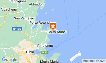 Mapa Golfo Aranci Apartamento 66270