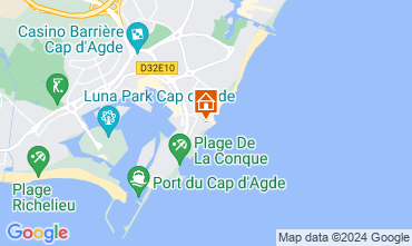 Mapa Cap d'Agde Apartamento 33425