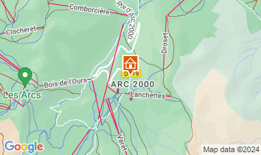 Mapa Les Arcs Estudio 178