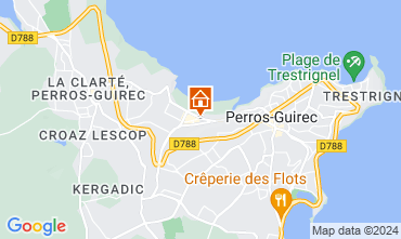 Mapa Perros-Guirec Apartamento 7423