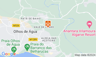 Mapa Albufeira Apartamento 112610