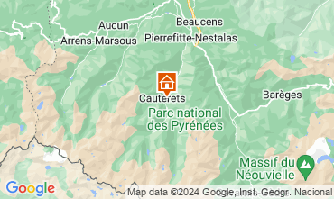 Mapa Cauterets Apartamento 4052