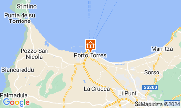 Mapa Porto Torres Apartamento 64765