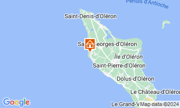 Mapa Saint Georges d'Olron Casa 34223