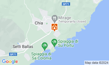 Mapa Chia Villa 114837