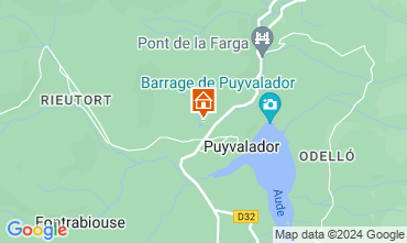 Mapa Puyvalador Chalet 116935