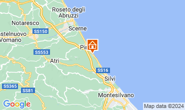 Mapa Pineto Villa 51477
