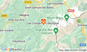 Mapa Les Contamines Montjoie Chalet 941