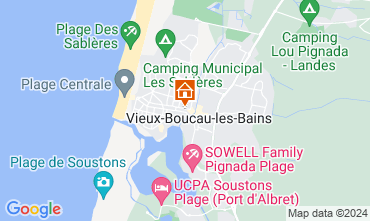 Mapa Vieux Boucau Apartamento 54490