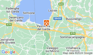 Mapa Peschiera del Garda Apartamento 70850