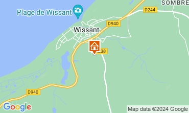 Mapa Wissant Casa 63412