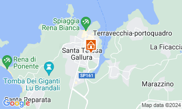 Mapa Santa Teresa di Gallura Apartamento 125607