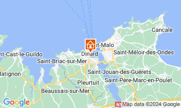 Mapa Dinard Apartamento 127410