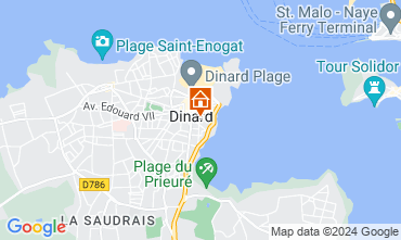 Mapa Dinard Apartamento 127410