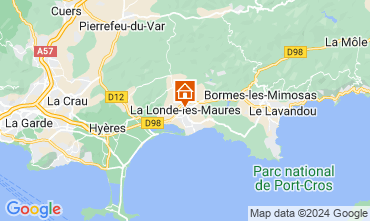 Mapa La Londe-les-Maures Apartamento 84705