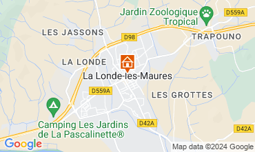 Mapa La Londe-les-Maures Apartamento 84705
