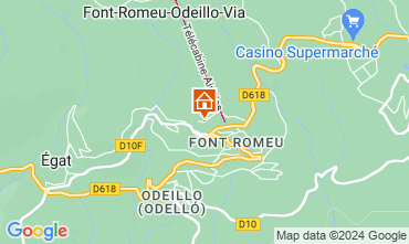 Mapa Font Romeu Apartamento 4136