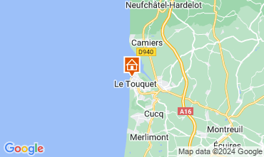 Mapa Le Touquet Estudio 71644