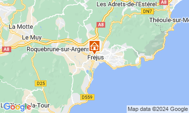 Mapa Frjus Apartamento 125525