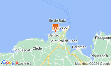 Mapa Roscoff Casa 80297