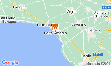 Mapa Porto Cesareo Apartamento 121492