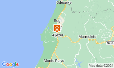 Mapa Aljezur Casa rural 127338