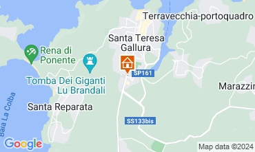 Mapa Santa Teresa di Gallura Apartamento 99028