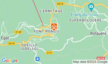 Mapa Font Romeu Apartamento 4175