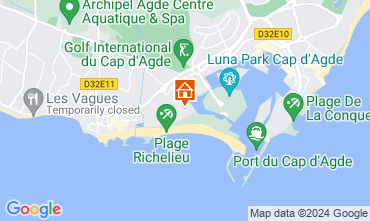Mapa Cap d'Agde Apartamento 40866