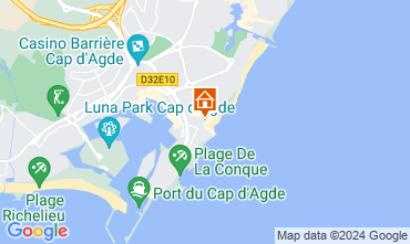 Mapa Cap d'Agde Apartamento 68288