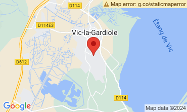 Mapa Vic la Gardiole Villa 112318