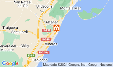 Mapa Vinaroz Apartamento 119038