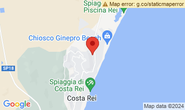 Mapa Costa Rei Villa 128577