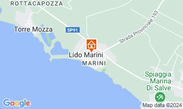 Mapa Lido Marini Casa 85090