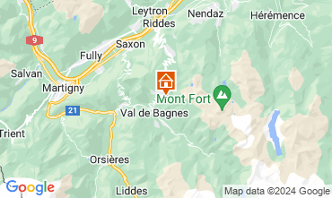 Mapa Verbier Apartamento 117455