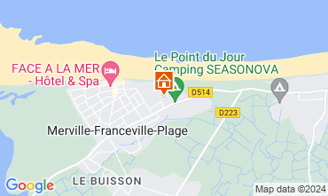 Mapa Cabourg Apartamento 119007