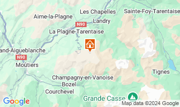 Mapa La Plagne Estudio 124618