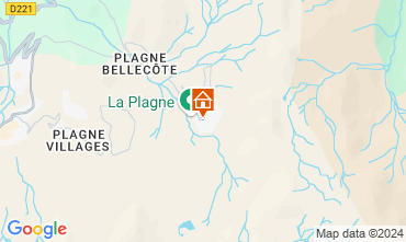 Mapa La Plagne Estudio 124618