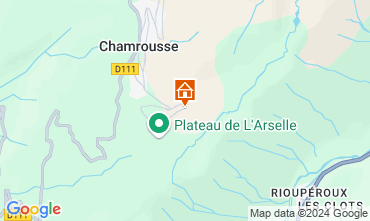 Mapa Chamrousse Apartamento 129258