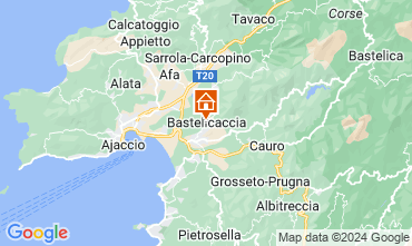 Mapa Ajaccio Apartamento 127272